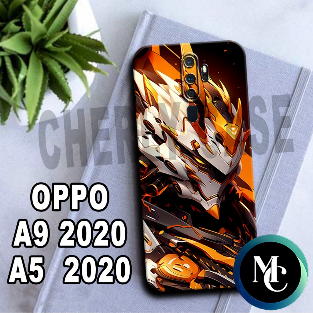 CC36/ Softcase karet lentur untuk OPPO A9 (2020) DAN A5 (2020)/Motif GUNDAM/case OPPO A9 (2020)/kesi