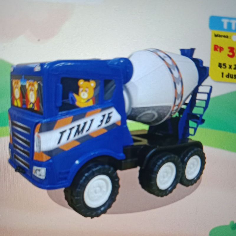 (BISA COD) mainan anak mobil molen TTMJ 36/ mainan anak laki laki truck molen