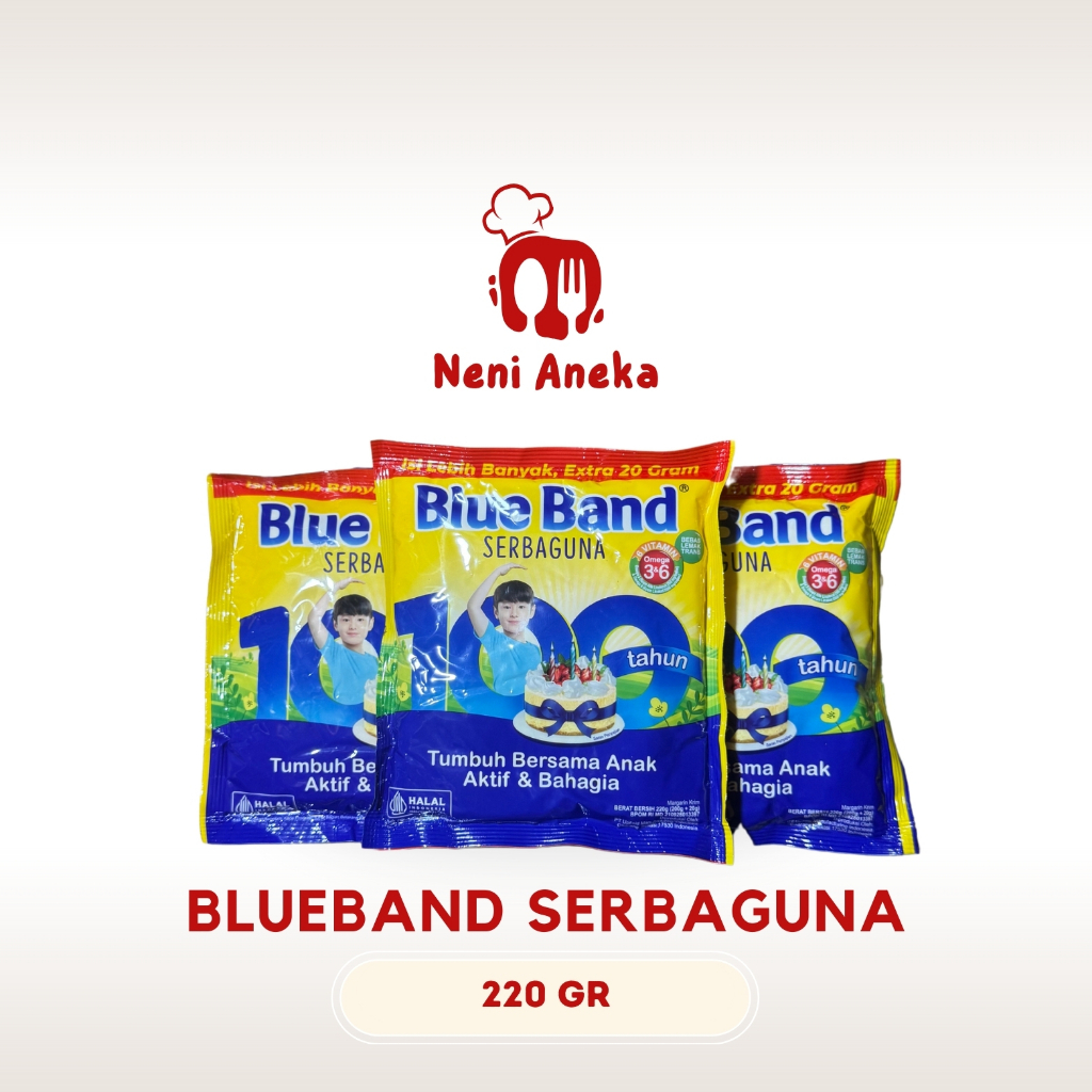 

BLUE BAND Blueband Serbaguna Sachet - 220 gr / Margarin Blueband