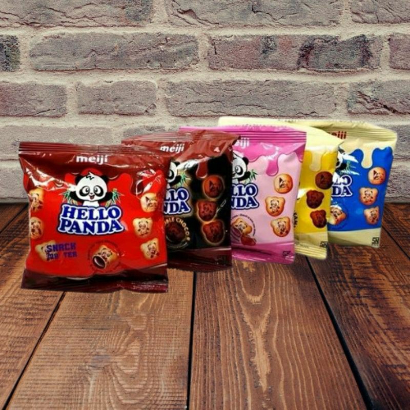 

MEIJI HELLO PANDA 1 PACK ISI 10 PCS