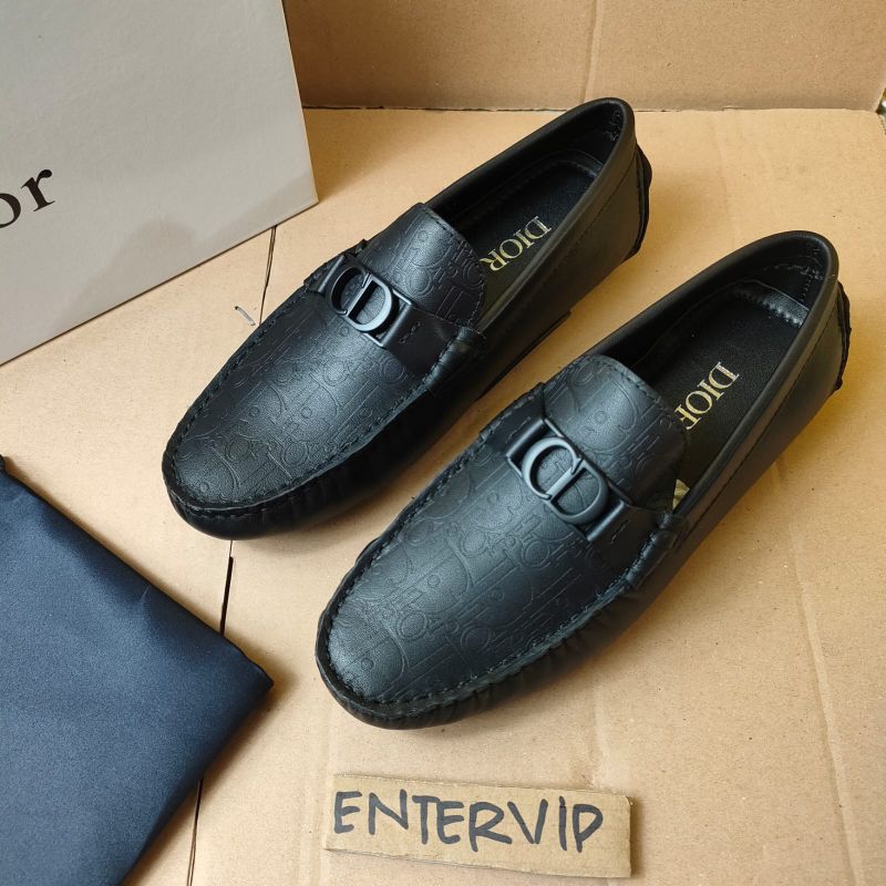 sepatu loafer slip on pria kulit loafers branded import 7716