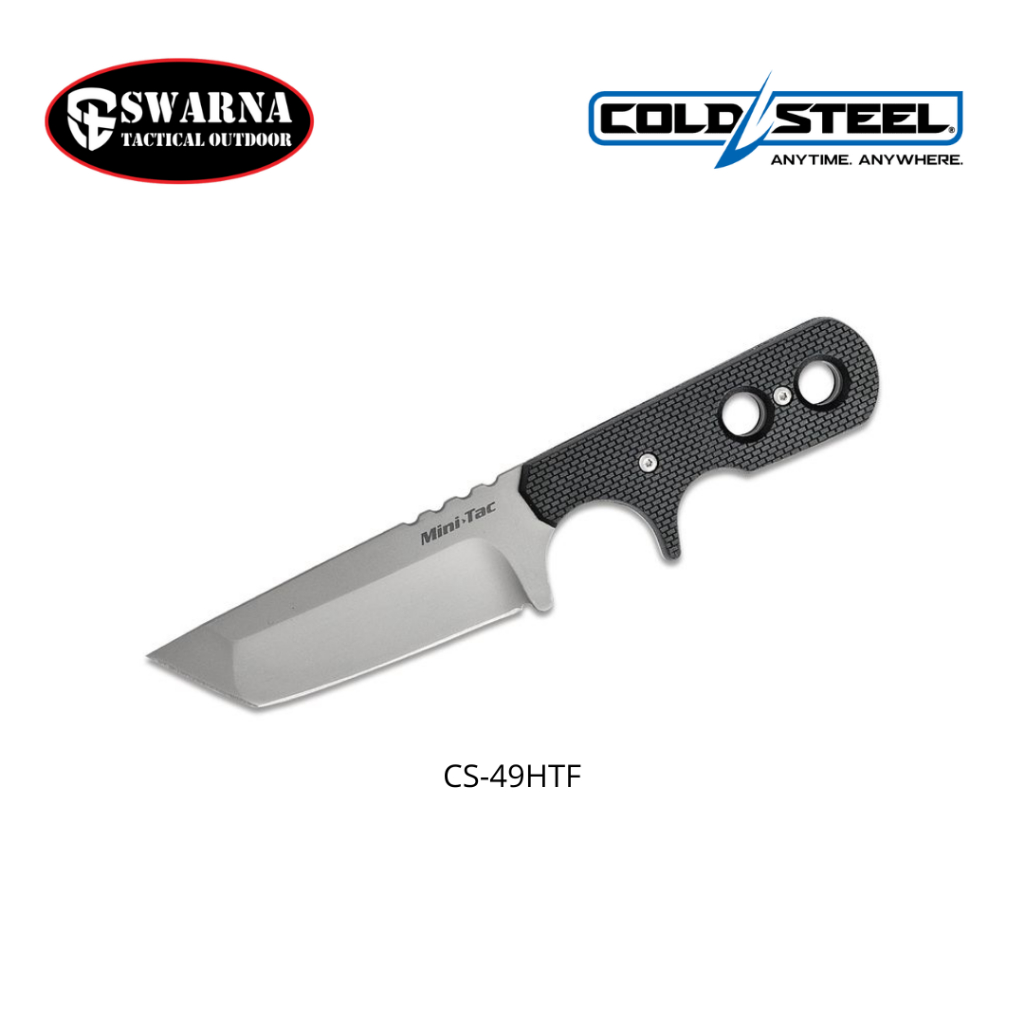 Pisau Cold Steel - Mini Tac Tanto Neck Knife Fixed 3.75"