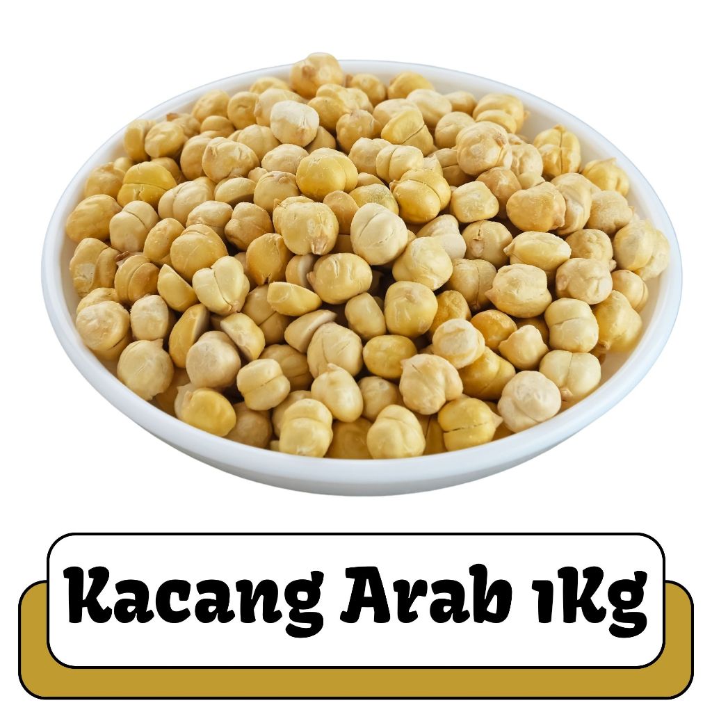 

OLEH OLEH HAJI DAN UMROH 1KG KACANG ARAB I CHICKPEAS GURIH DAN RENYAH KAYA VITAMIN NUTRISI I KACANG ARAB AL MADINA RANUNA ABU DASS