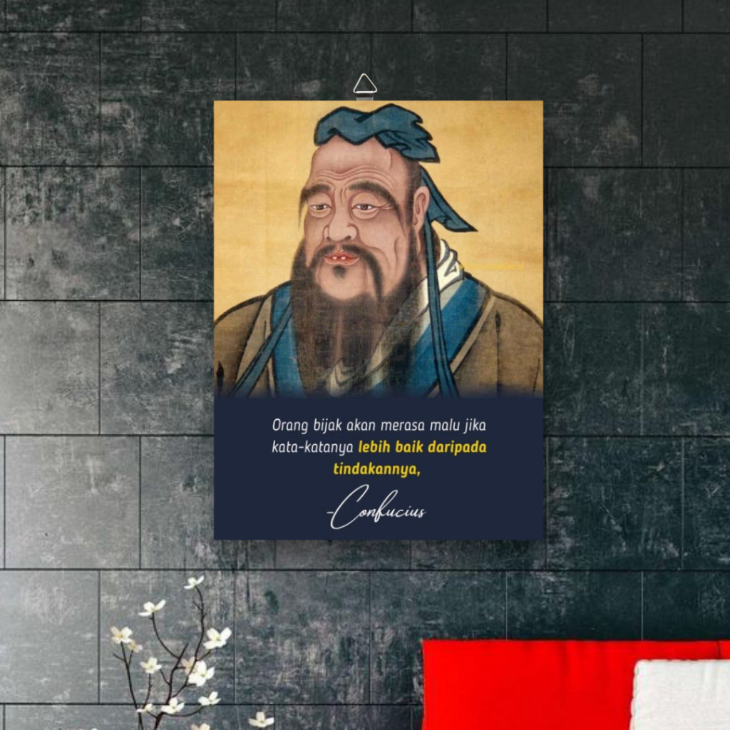 TANPA PO - POSTER MOTIVASI / HIASAN DINDING QUOTE MOTIVASI BAHAN MDF / HIASAN DINDING CAFE