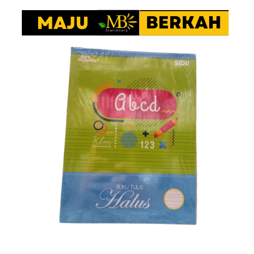 

SIDU Buku Halus Kasar / Buku Tulis SIDU Halus Kasar