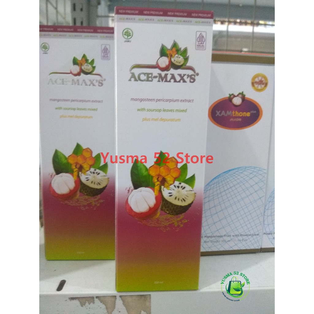 

Ace maxs 350ml Kulit Manggis Daun Sirsak