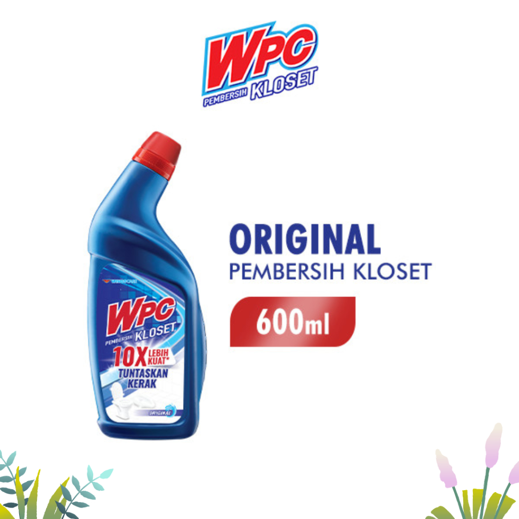 WPC KLOSET / PEMBERSIH KERAK ORIGINAL / CAIRAN PEMBERSIH KLOSET 600ml
