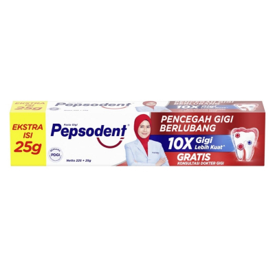 PASTA GIGI PEPSODENT 225 + 25 G
