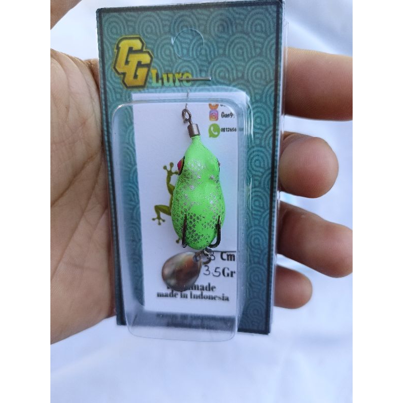 soft frog/umpan gabus, haruan sangat sakti cocok untuk kocolan