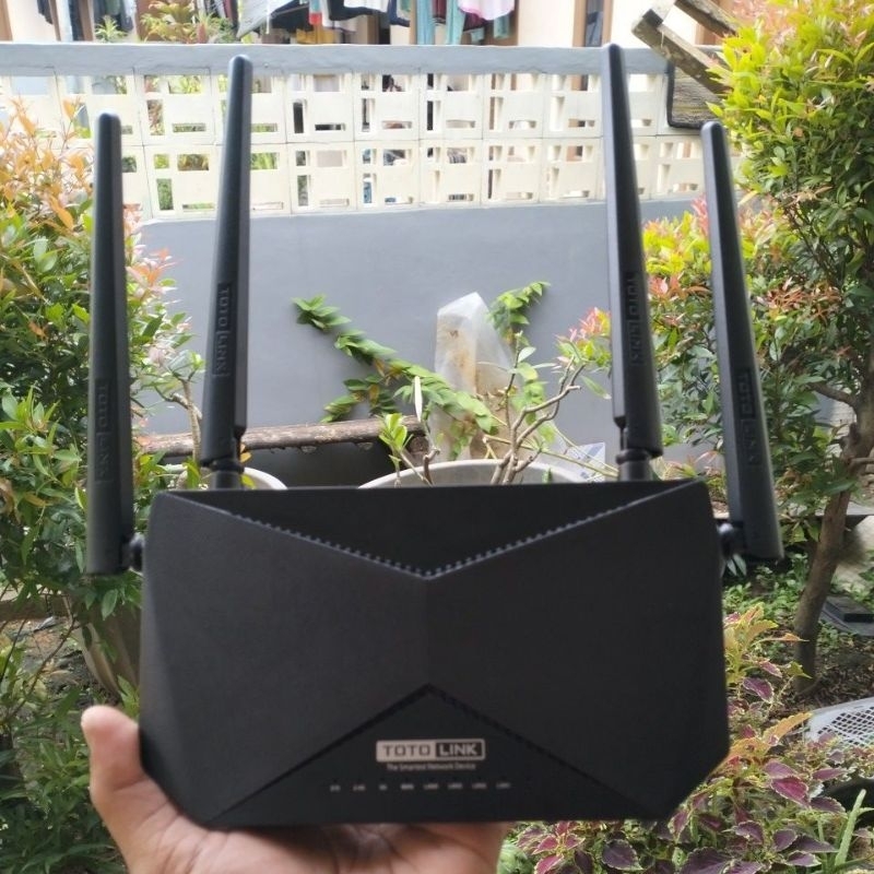 RUTER TOTOLINK AC1200 DUAL BAND + ADAPTOR ORI TOTOLINK