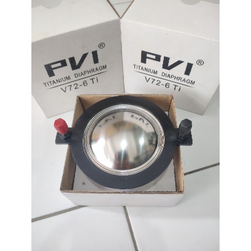 Spool Spul Spol Tweeter PVi D72-6 Ti  coil 2,85 inchi Original  Driver Titanium