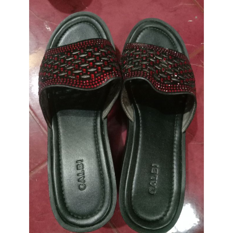 sendal wedges Calbi Original