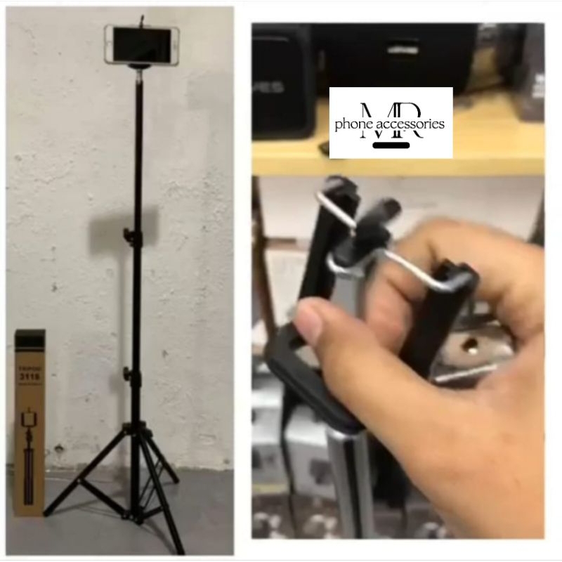 Tripod Camera TRIPOD Handphone panjang 1.3 meter