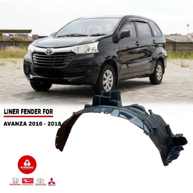 Liner Fender Avanza Xenia 2016 - 2018
