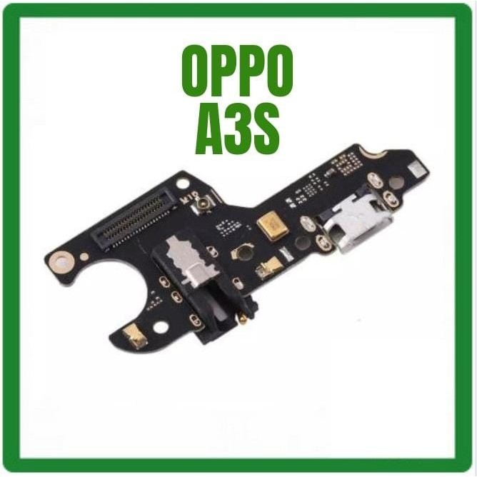 UI BOARD + KONEKTOR CAS OPPO A3S CPH1853