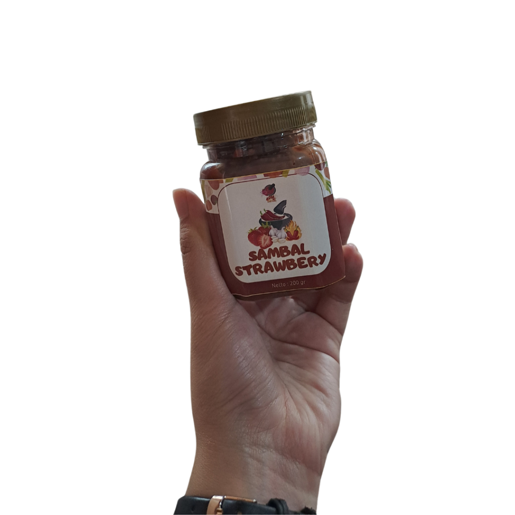 

Sambal Strawberry | Sambal Strawberry khas Desa Lebakmuncang - Ciwidey