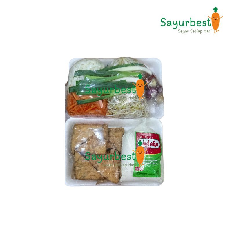 

Paket Tahu Isi Lengkap Siap Masak