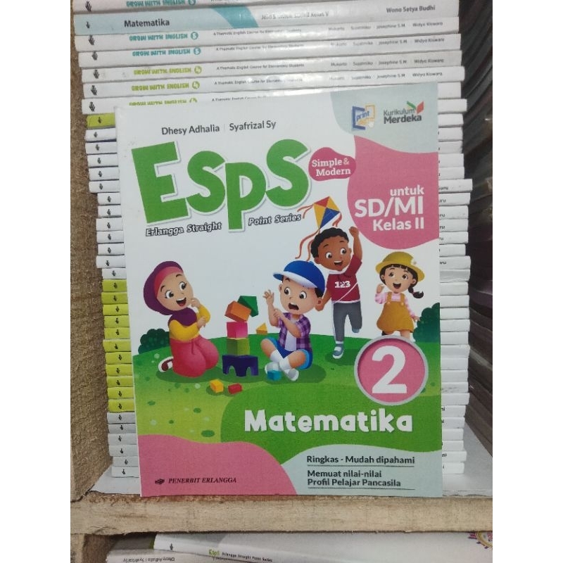 BUKU ESPS MATEMATIKA SD KELAS 2 ERLANGGA