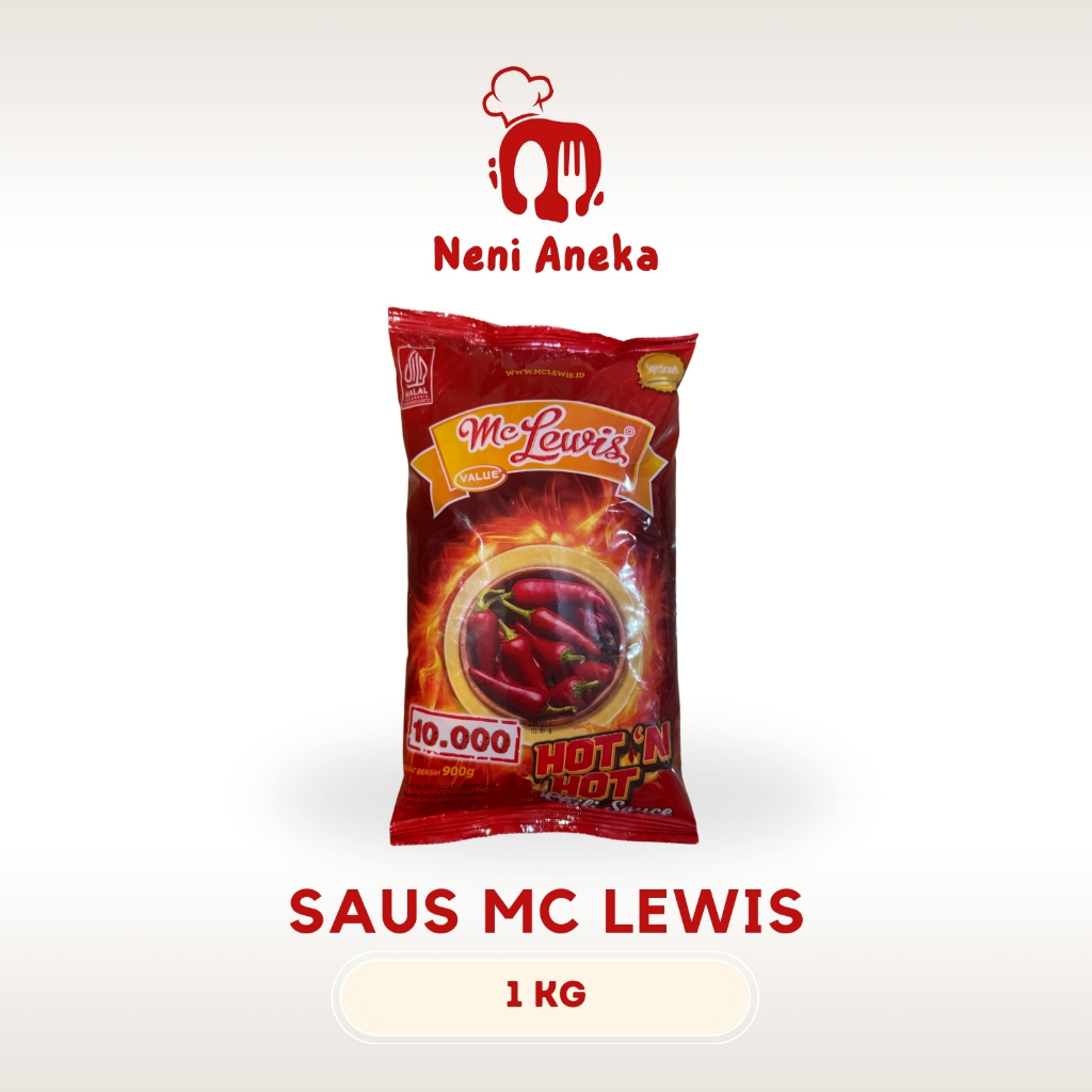 

McLewis Hot n Hot Chilli Sauce - 900g