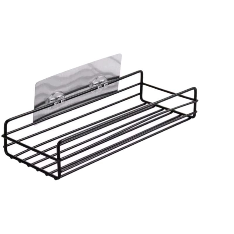 Rak gantung tempel dingnging rak kamar mandi rak sabun rak besi