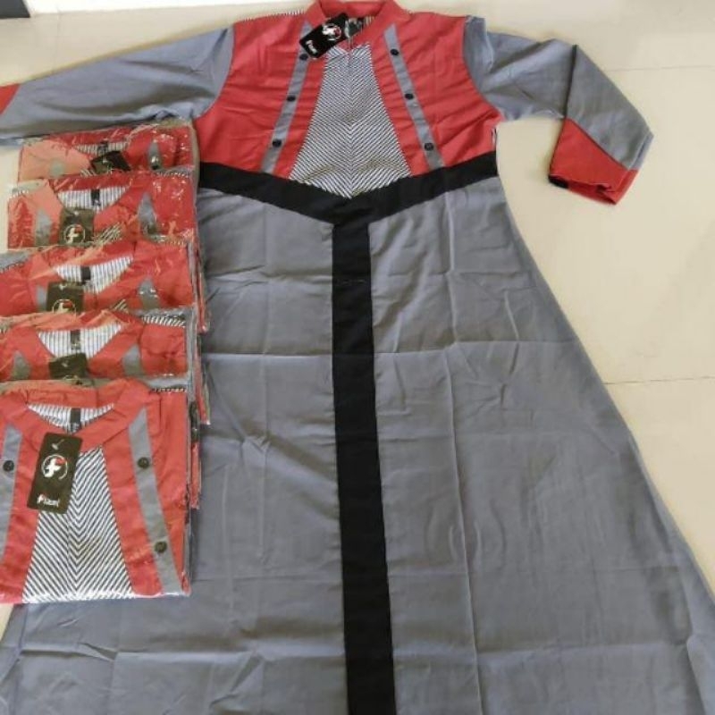 GAMIS FIZZI Ori Zena//katun toyobo//Fashion simple//pakaian wanita