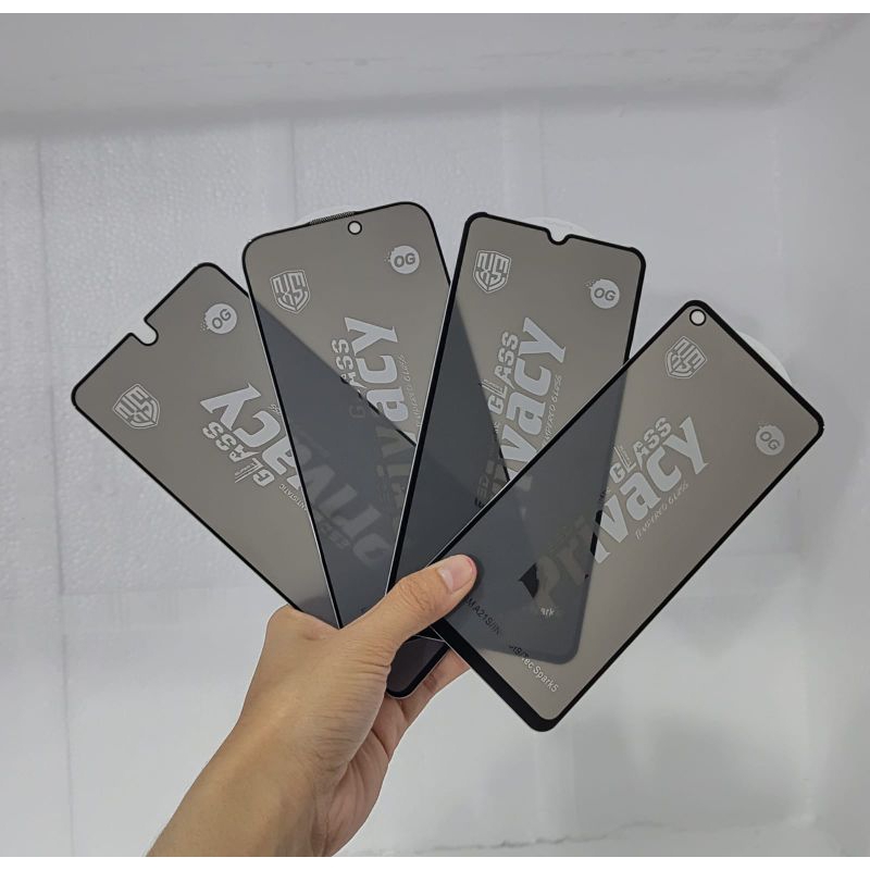 TG STATIC PRIVACY OG SPY ESD TEMPERED GLASS Anti Gores Pelindung Layar OPPO A60 A73 A74 A76 A77 A77S