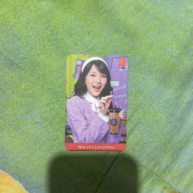 Photocard Jkt48 x Chatime Official Edisi Seventeen | Marsha