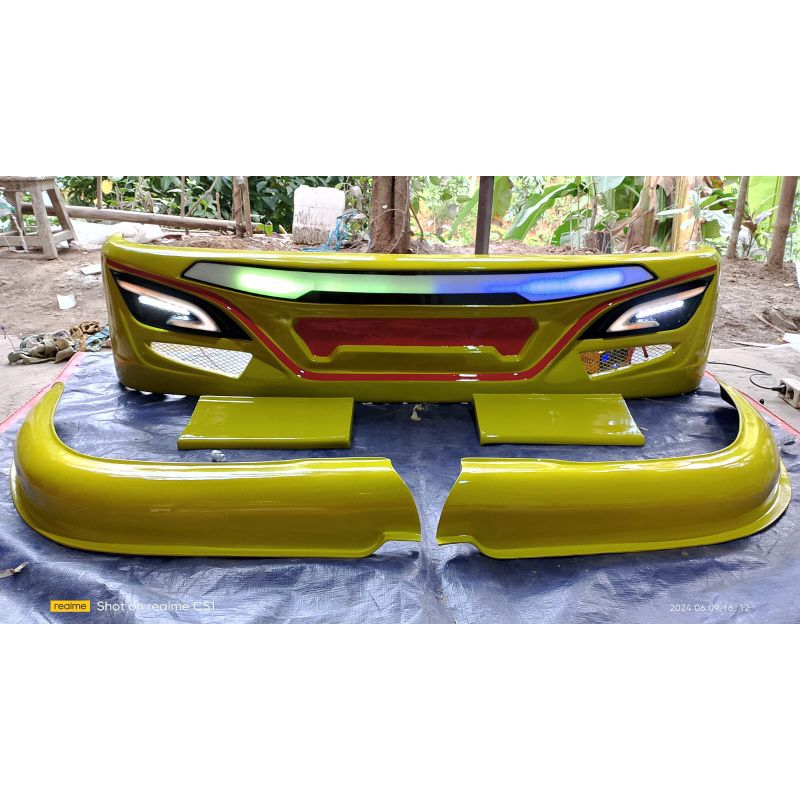 bemper  ukuran 40 cm+slebor untuk mobil canter