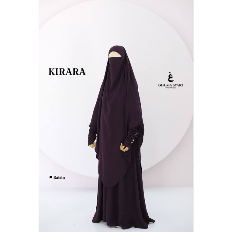 Dilovable.id | GAMIS POLOS KIRARA SERIES LENGAN SERUT GAMIS SYARI GAMIS LEBARAN GAMIS PREMIUM BY. GH