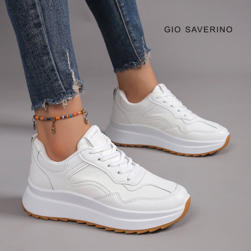 Gio Saverino Sepatu Sneakers Wanita Micha Korea