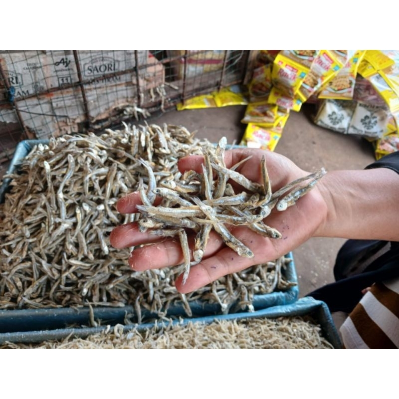 

teri asin/teri pepes pais