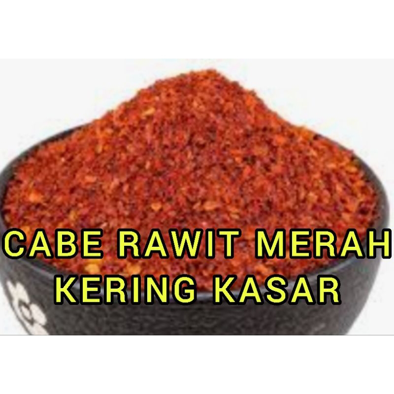 

CABE RAWIT MERAH BUBUK KASAR RP 17.000 / 250 GRAM