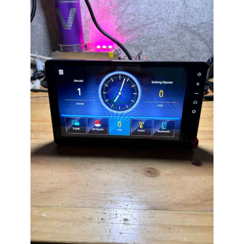 Headunit Tv Mobil Original 10 Inch Toyota Avanza Veloz Type G 2022 2025