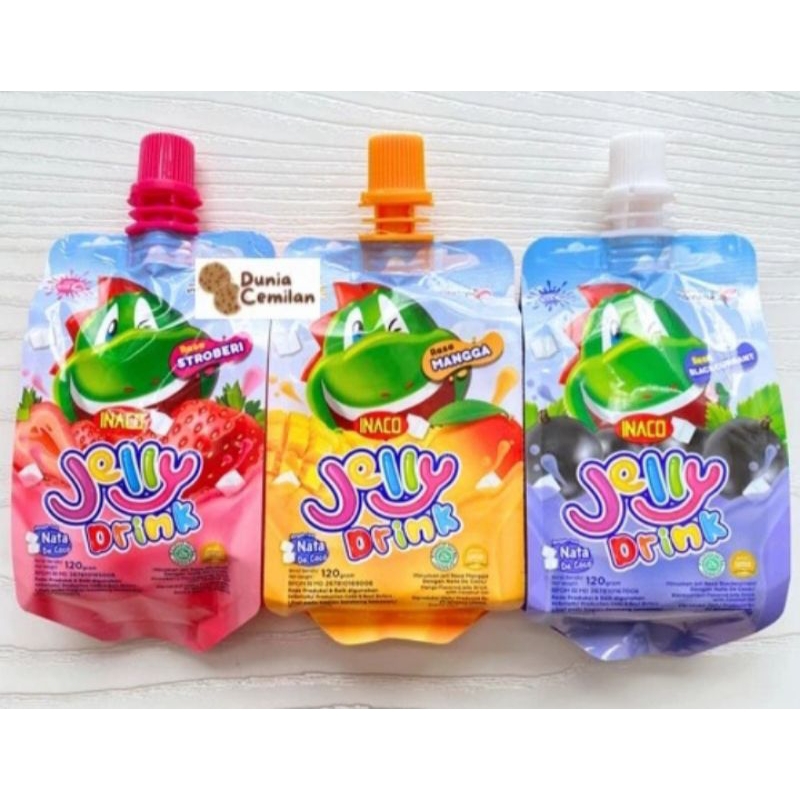 

inaco jelly drink 120 gram minuman jelly berkualitas manis enak segar nikmat