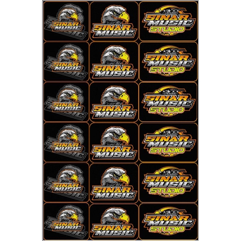 

STIKER SINAR MUSIC ISI 18 PCS | STIKER SOUNDSYSTEM | STIKER SOUND | STIKER SOUND MINIATUR 1 LEMBAR | STIKER ANTI AIR