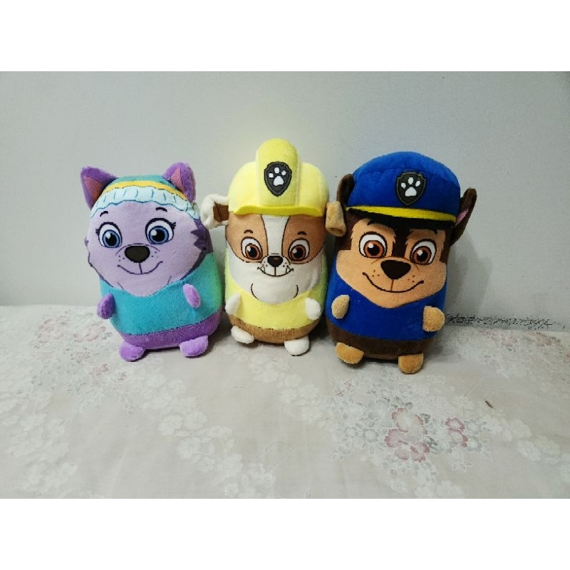 Boneka Paw Patrol Plush Toys Boneka Karakter Kado Ulang Tahun Paw Patrol Nickelodeon Chase Everest R
