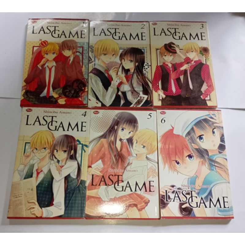 Komik Last Game Shinobu Amano Satu set