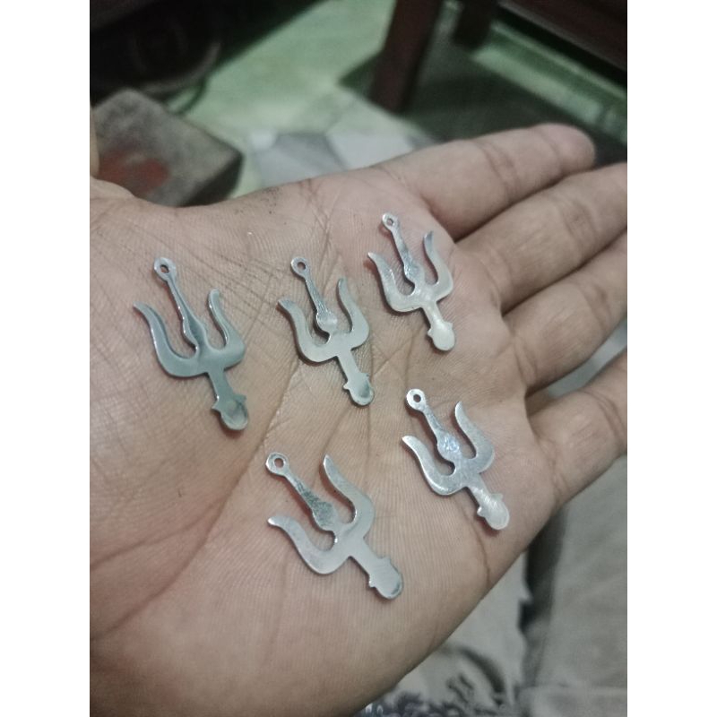 "kalung liontin PAGAR NUSA (TRISULA) REDY STOK"