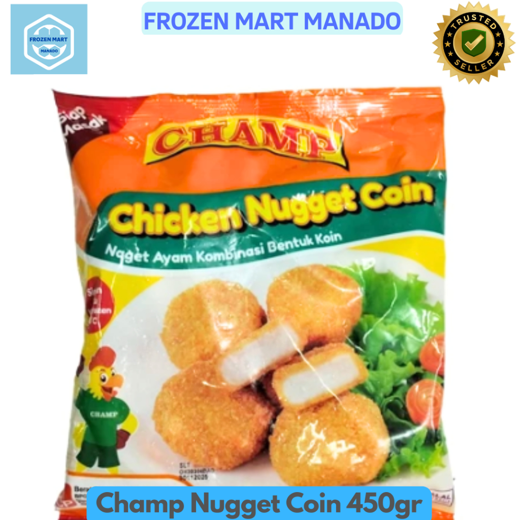 

Champ Nugget Coin 450gr - Frozen Mart Manado (Frozen Food Manado)