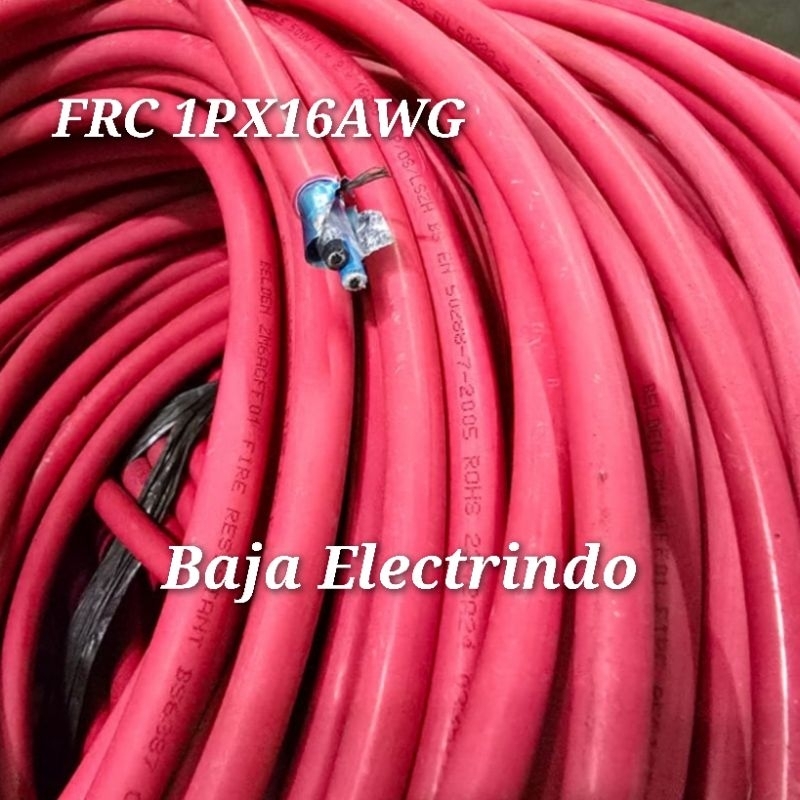 Kabel FRC BELDEN 1Px16Awg MGT/XLP/OS/LSZH ZM6ACFF01 @100M Fire Resistance Cable STP Shielded 1 pair 