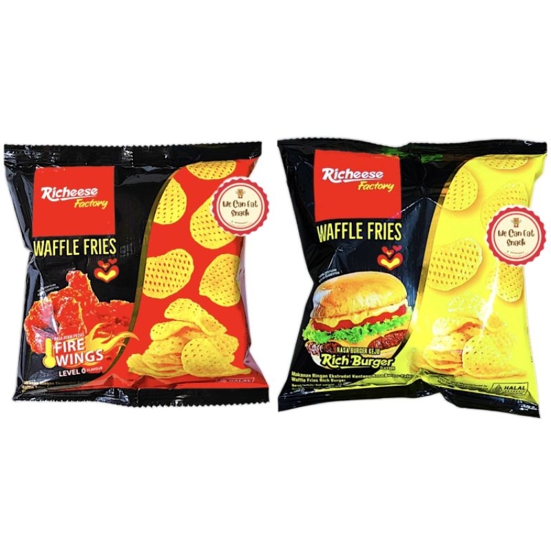 

Richeese Waffle Fries All Varian (Isi 10 Bks)