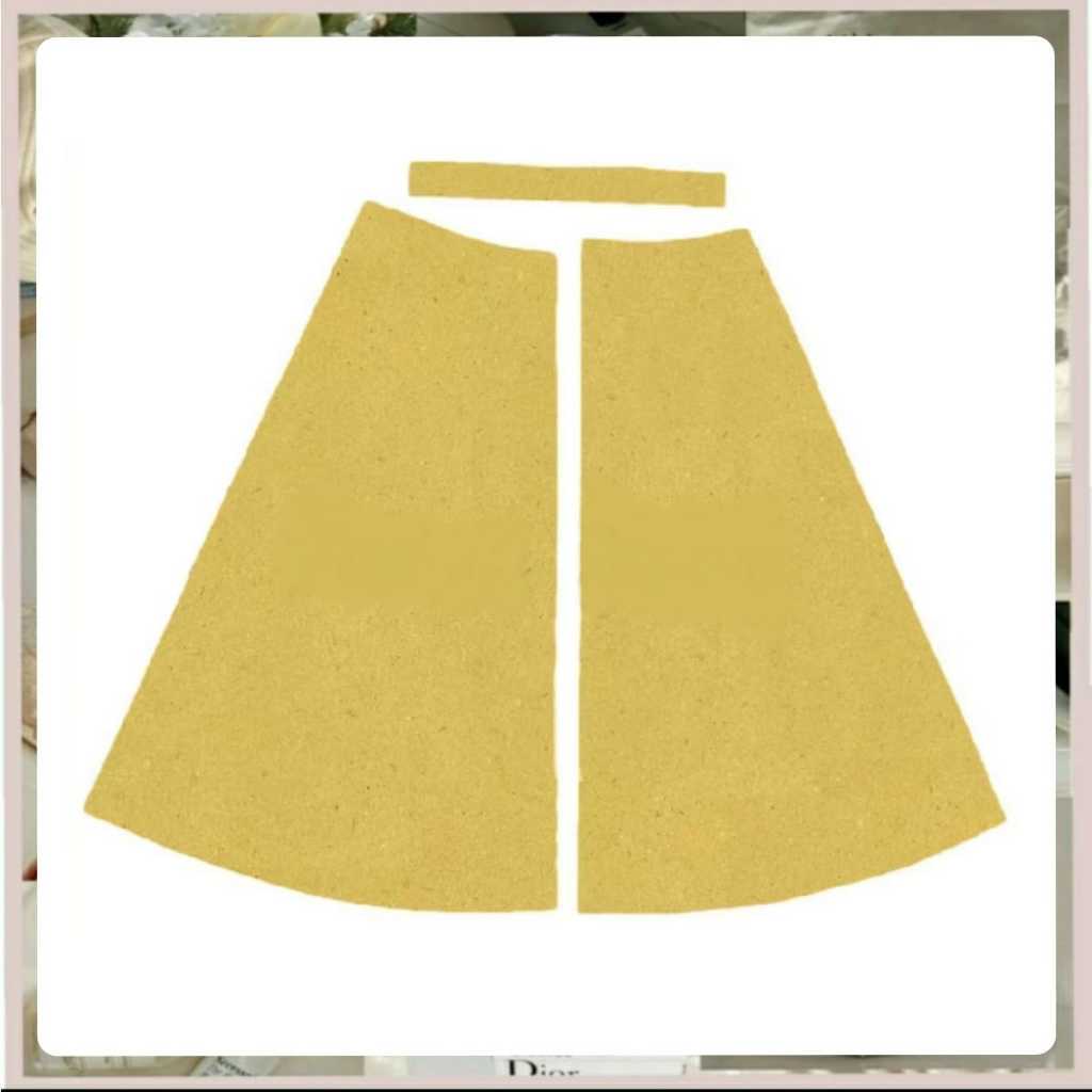 Kinder Dstore Pola Rok A Line Anak Perempuan Pola Rok A Line Anak Pola Jiplak Pola Jahit