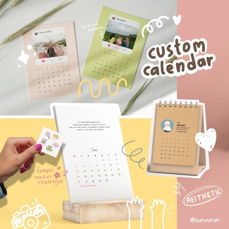 

Kalender 2025 | Custom Calendar | Cute Calendar