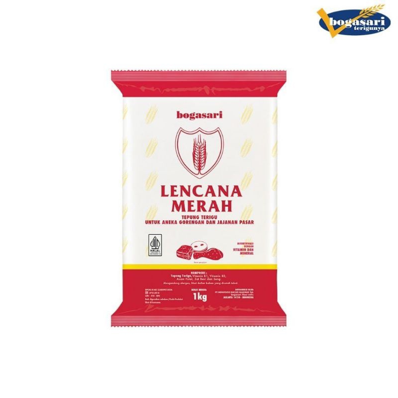 

Tepung Lencana Merah 1kg