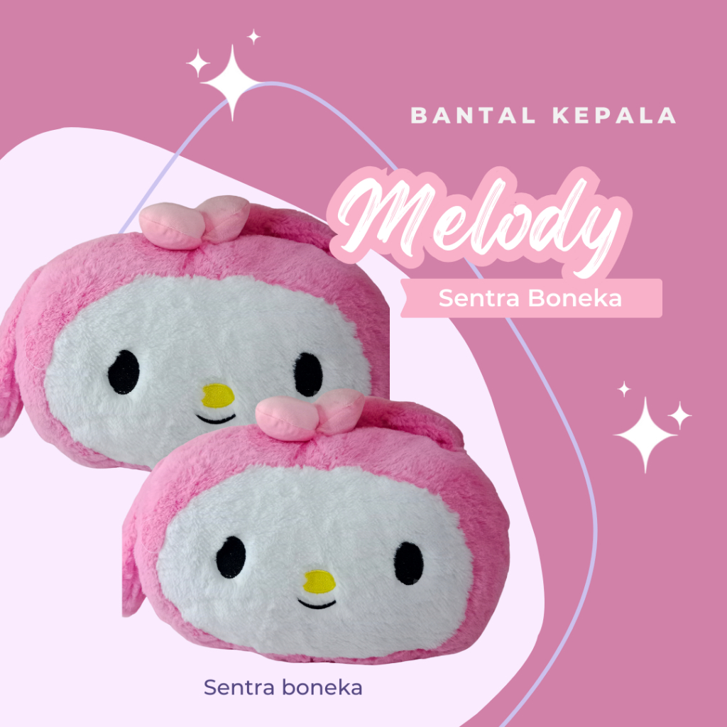 Bantal Kepala Melody Sentra Boneka