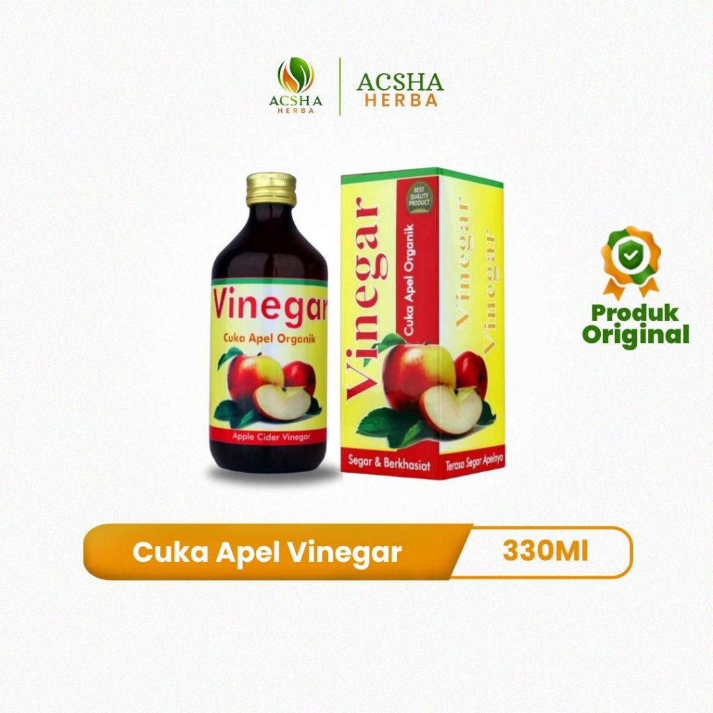 

Cuka Apel Vinegar - 330ml