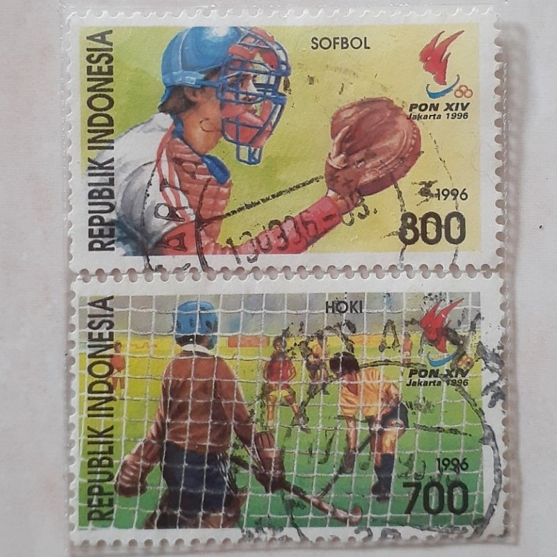 

Perangko Indonesia PON XIV Tahun 1996 set 2pcs