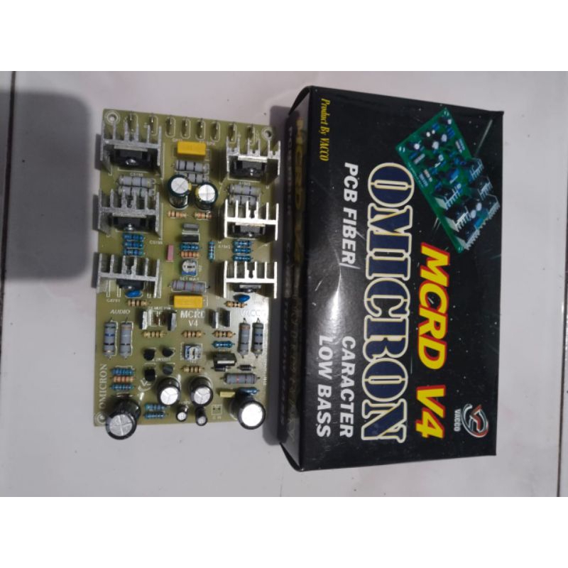 Kit MCRD V4 Low Sub PCB Fiber FR4 By Vacco