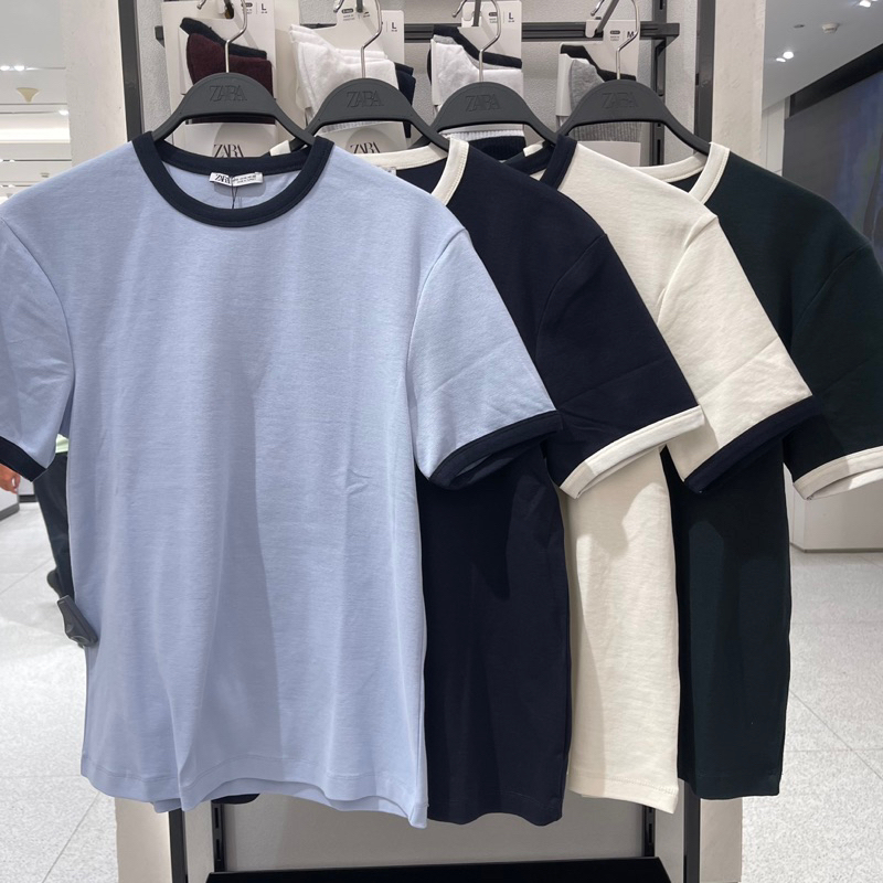 Kaus T-shirt Rajut ZARA MEN Jastip (jasa titip)