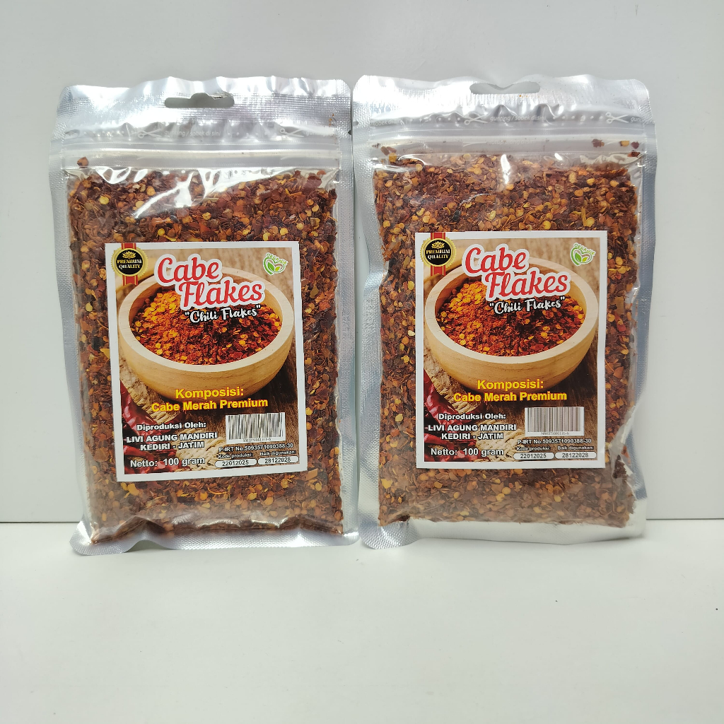 

Chili flakes 500 Gr & 1 Kg Cabai Kering Untuk Taburan Dan Campuran Masakan